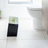 Black toilet step stool