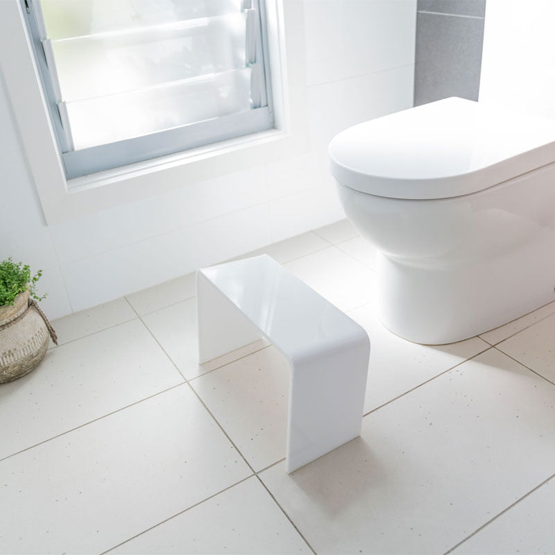 PROPPR® ACER – White toilet squat stool